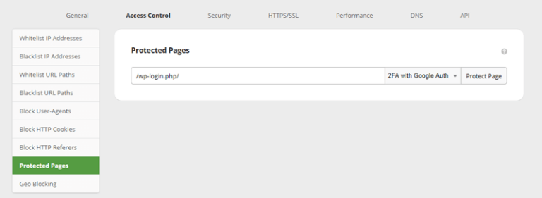 Setting up two-factor authentication (2FA) in WordPress admin panel